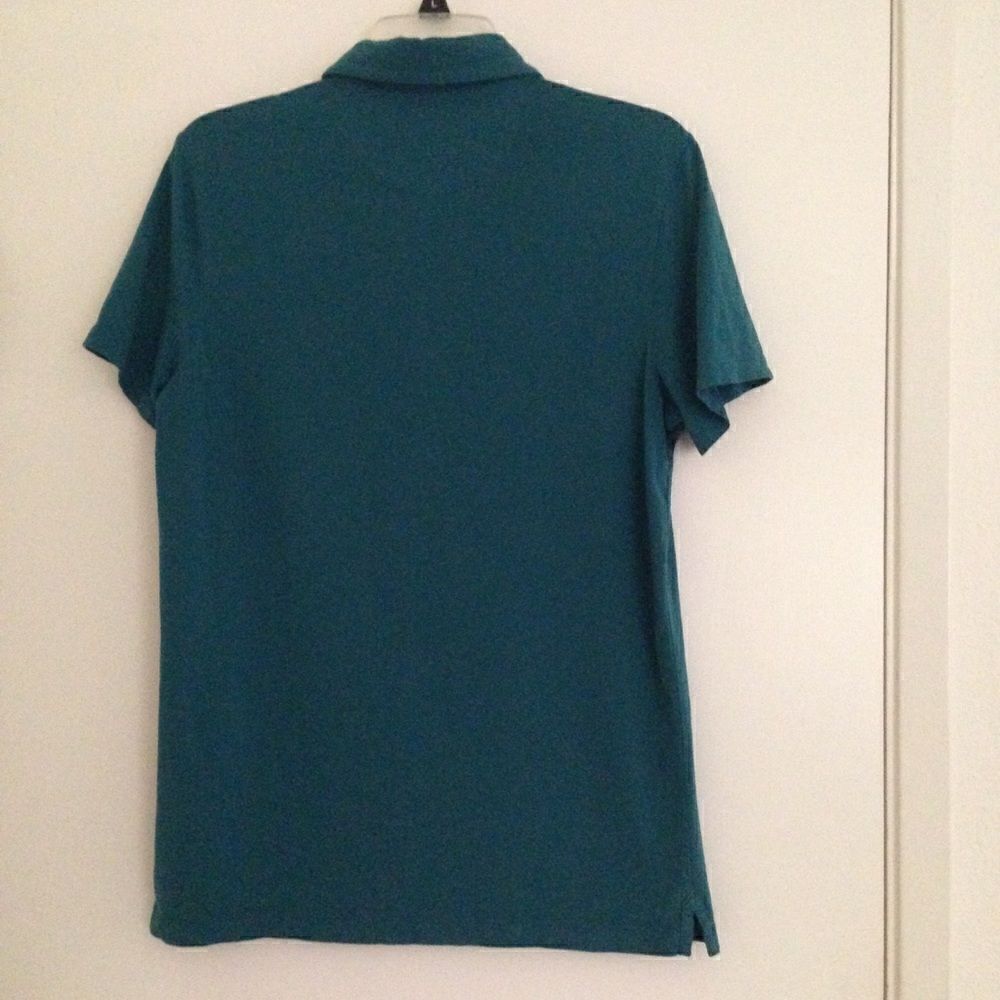 Michael Kors teal polo shirt S - Picture 4 of 6